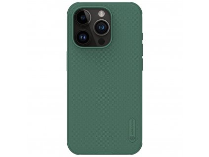 Nillkin Super Frosted PRO Zadný Kryt pre Apple iPhone 15 Pro Deep Green (Without Logo Cutout)