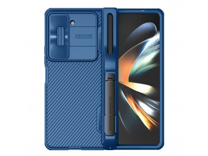 Nillkin CamShield FOLD Slot + Stand Zadný Kryt pre Samsung Galaxy Z Fold 5 Blue