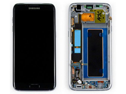 lcd displej samsung G935F Galaxy S7 edge dotykové sklo čierne