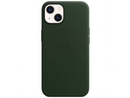 MM0J3ZM/A Apple Kožený Kryt vč. MagSafe pre iPhone 13 mini Sequoia Green
