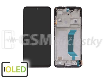 LCD displej + Dotykové sklo a Rám Xiaomi Redmi Note 12 5G, Poco X5 5G (OLED)
