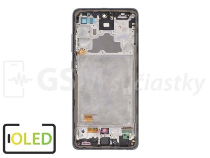 Samsung Galaxy A72, A72 5G LCD displej + dotykové sklo a rám (OLED)