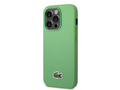 Lacoste Iconic Petit Pique Logo Zadný Kryt pre iPhone 14 Pro Green