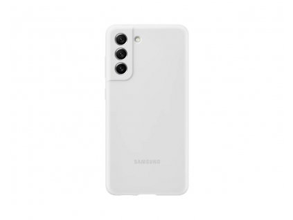 EF-PG990TWE Samsung Silikonový Kryt pre Galaxy S21 FE White