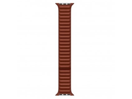 MP853AM/A Apple Watch 45mm Leather Band (S/M) Umber