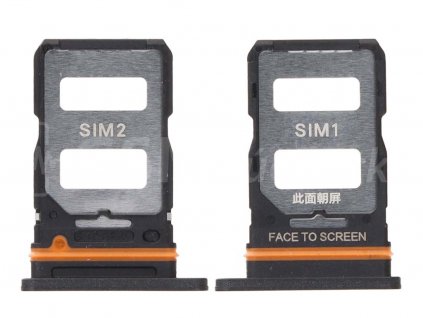 Držiak SIM karty Xiaomi Redmi Note 12 Pro Plus 5G cierna