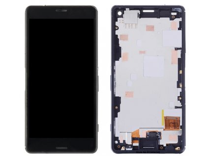 Sony D5803 Xperia Z3 Compact LCD displej + Dotykové sklo a rám