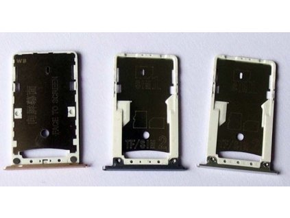 Držiak SIM SD karty Xiaomi Redmi 4X 3 Farby