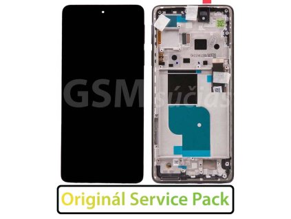 Motorola Edge 30 Pro LCD displej + Dotykové sklo + Rám Originál