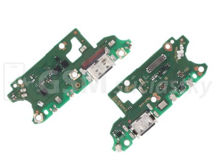 PCB Doska nabíjania Honor X8b nabíjací konektor, mikrofón