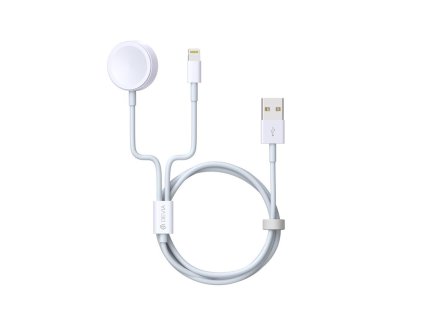 USB Nabíjací Kábel Lighting + Apple Watch (USB A) 1