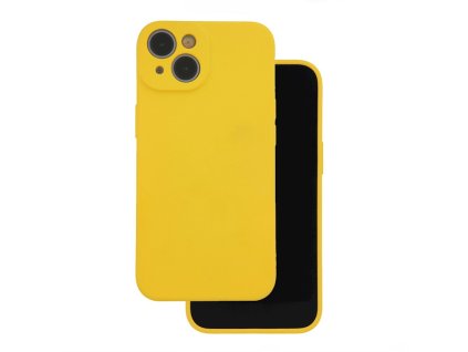 Silikónový kryt na mobil iPhone 13 Žltý