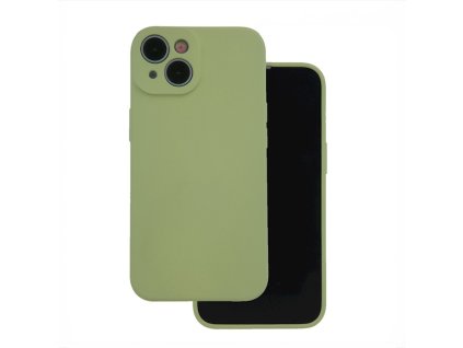 Silikónový kryt na mobil iPhone 13 Zelený