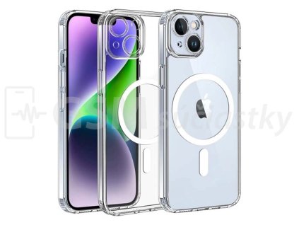 Puzdro MagSafe pre Apple iPhone 14 Plus, transparentné
