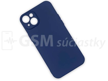 Silikónový kryt na mobil iPhone 15 Plus, Modrý