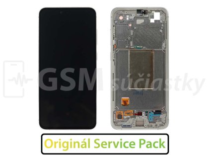 Samsung S721 Galaxy S24 FE LCD displej + Dotykové sklo a rám Originál