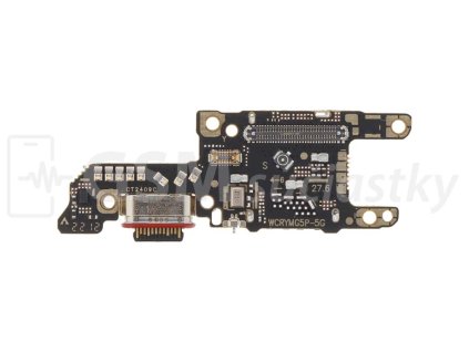 PCB Doska nabíjania Honor Magic 5 Pro nabíjací konektor, mikrofón