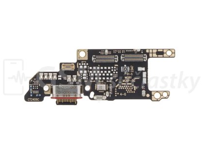 PCB Doska nabíjania Honor Magic 6 Pro nabíjací konektor, mikrofón