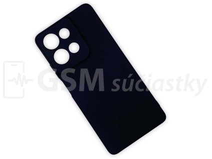 Silikónový kryt na mobil Motorola Moto G75, Čierny