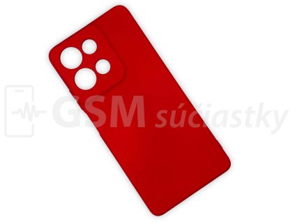 Silikónový kryt na mobil Motorola Moto G75, Červený