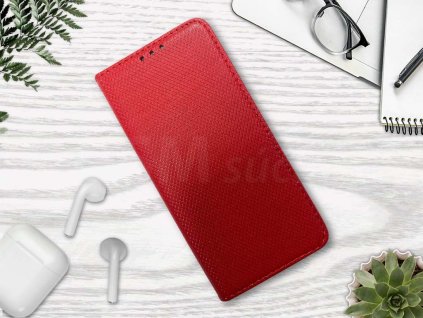 Knižkové puzdro Xiaomi 14T Pro, Červené