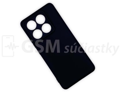 Silikónový kryt na mobil Xiaomi 14T Pro, Čierny