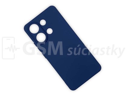 Silikónový kryt na mobil Xiaomi Redmi Note 13, tmavomodrý