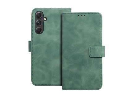 Knižkové diárové puzdro Samsung Galaxy A54 5G, zelené 1