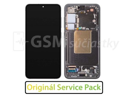 Samsung S921 Galaxy S24 LCD displej + Dotykové sklo a rám Originál