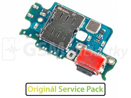 Doska nabíjania Samsung Galaxy S23 5G nabíjací konektor, mikrofón Originál service pack