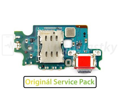 Doska nabíjania Samsung Galaxy S22 Plus nabíjací konektor, mikrofón Originál