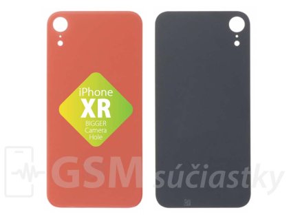 Apple iPhone XR Zadné sklo housingu Coral