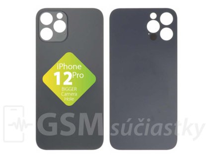 Apple iPhone 12 Pro Zadné sklo housingu Graphite