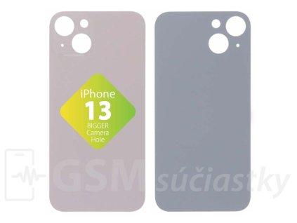 Apple iPhone 13 Zadné sklo housingu Ružové
