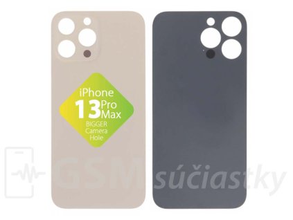 Apple iPhone 13 Pro Max Zadné sklo housingu Zlaté