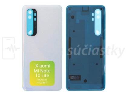 Xiaomi Mi Note 10 Lite Baterkový kryt white
