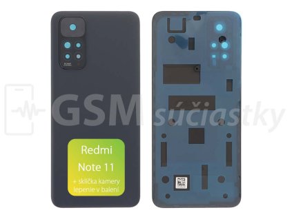 Xiaomi Redmi Note 11 Baterkový kryt black