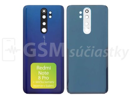 Xiaomi Redmi Note 8 Pro baterkový kryt blue