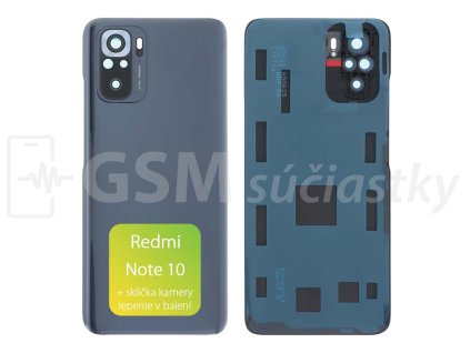 Xiaomi Redmi Note 10 4G baterkový kryt black