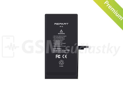 Batéria s vyššou kapacitou pre iPhone 15 3520 mAh