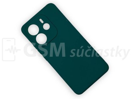 Puzdro silikonové Xiaomi Redmi Note 14 4G, zelené