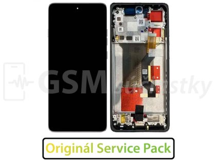 Motorola Edge 60 Pro - LCD displej + Dotykové sklo a Rám Originál