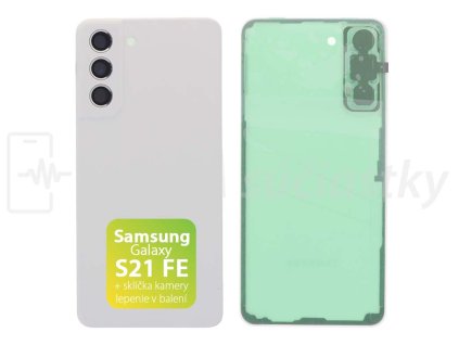 Baterkový kryt Samsung G990 Galaxy S21 FE biely