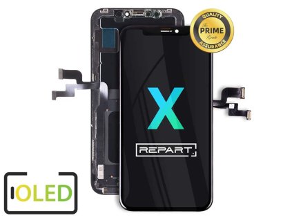 iPhone X LCD displej + dotykové sklo SOFT OLED repart