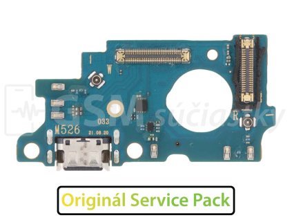 Doska nabíjania Samsung M526B Galaxy M52 5G nabíjací konektor, mikrofón Originál Service Pack 1