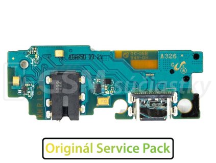 Doska nabíjania Samsung A326 Galaxy A32 5G nabíjací konektor, mikrofón Originál 1