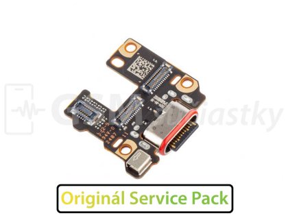 Doska nabíjania Motorola Edge 40 Neo nabíjací konektor, mikrofón Originál servis pack