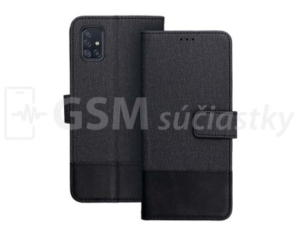Knižkové puzdro Samsung Galaxy A51 Čierne 1