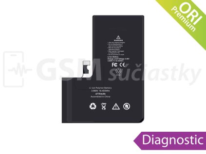 Batéria iPhone 15 Pro Max zobrazujúca sa ako Originál