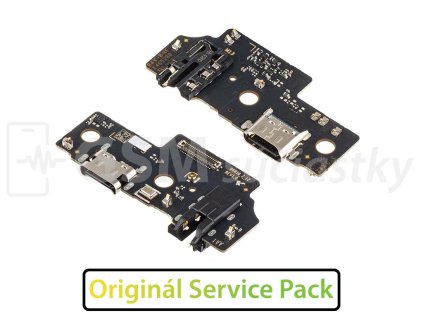 PCB doska nabíjania Samsung Galaxy A05, A055 nabíjací konektor, mikrofón Original